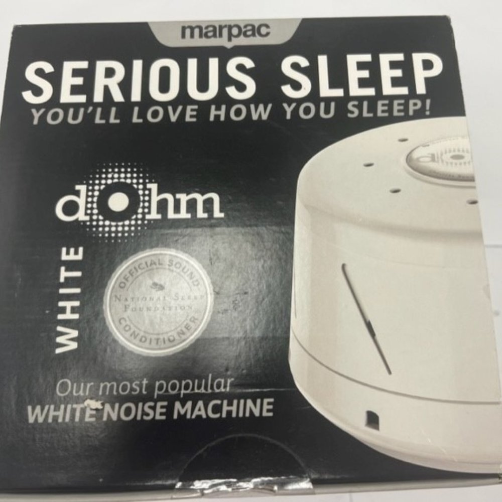 Marpac Serious sleep Dohn White EUC